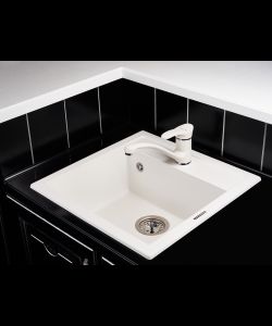 Кухонный смеситель TOPAZ KG2560 WHITE ALABAS.- фото 2