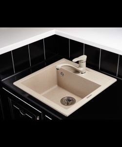 Кухонный смеситель TOPAZ KG2560 BEIGE- фото 2