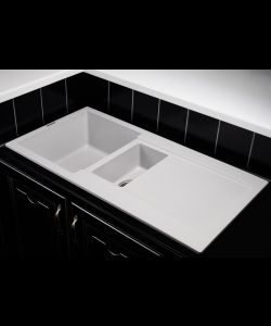 Кухонная мойка Kuppersberg MODENA 1,5B2D GREY- фото 2