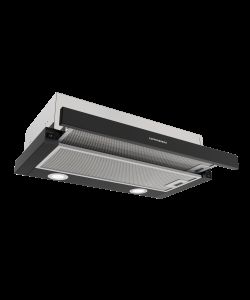 Телескопическая вытяжка встраиваемая SLIMDUAL 60 B- фото 1