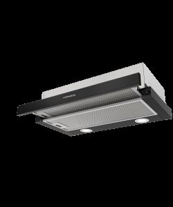Телескопическая вытяжка встраиваемая SLIMDUAL 60 B- фото 2