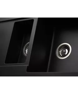 Кухонная мойка Kuppersberg MODENA 1,5B2D BLACK - минифото 3