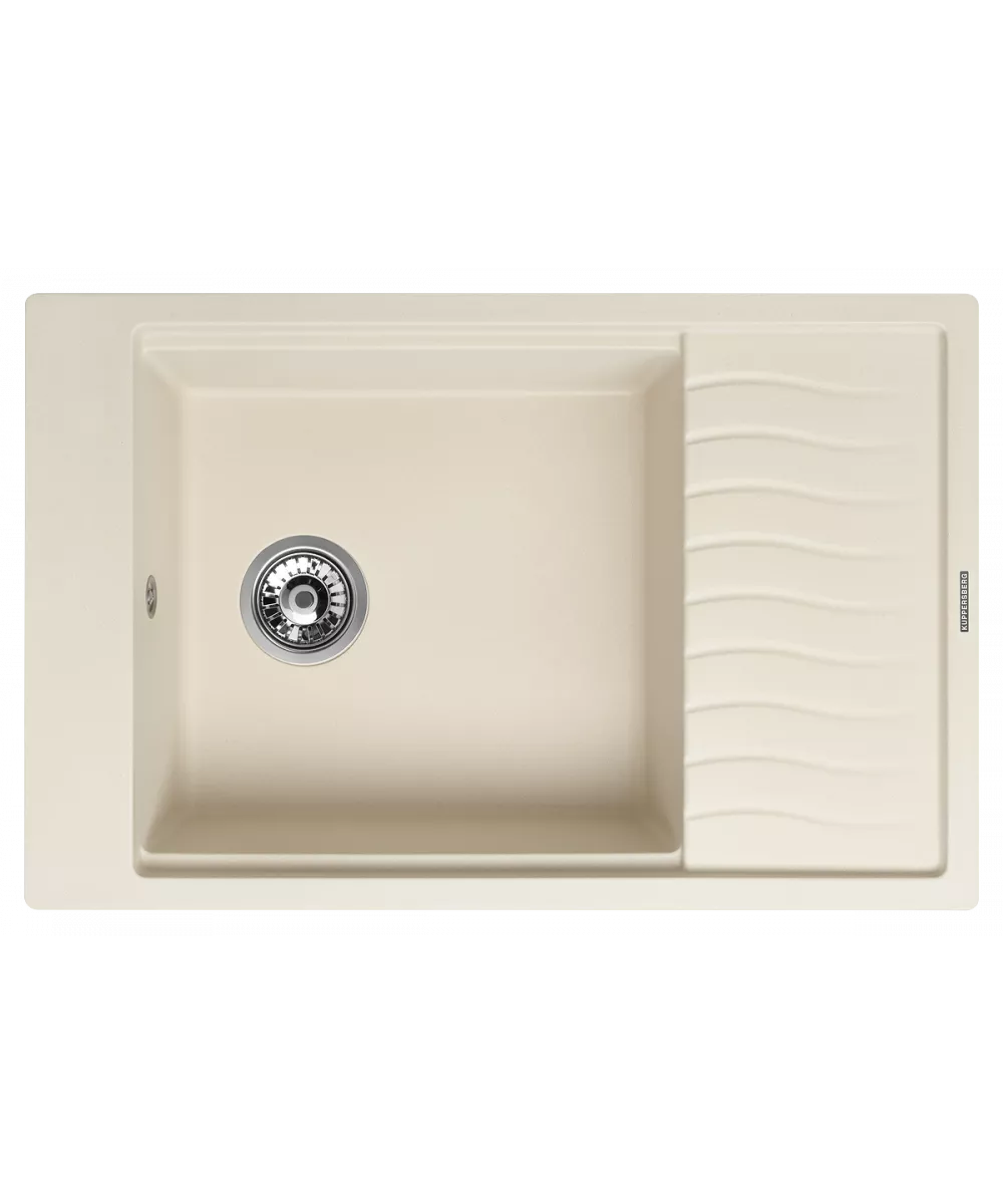 Кухонная мойка Kuppersberg MILA 1B1D ECRU - фото 1