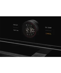Духовой шкаф электрический с функцией СВЧ KMW 612 Black - минифото 6