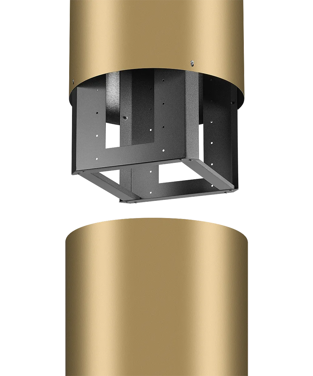Вытяжка островная MOTUBA Gold - фото 5