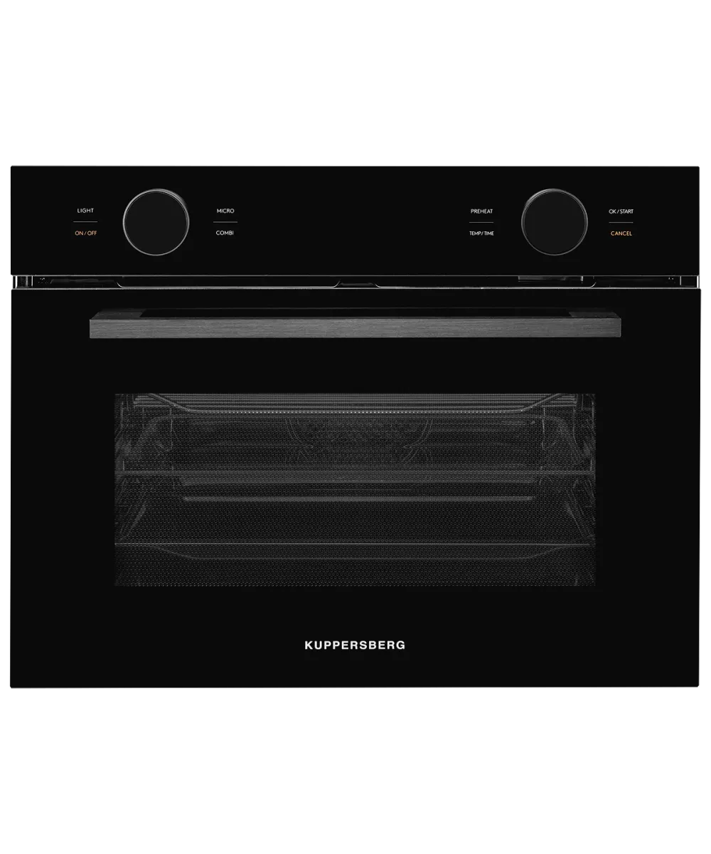 Духовой шкаф электрический с функцией СВЧ KMW 612 Black - фото 2
