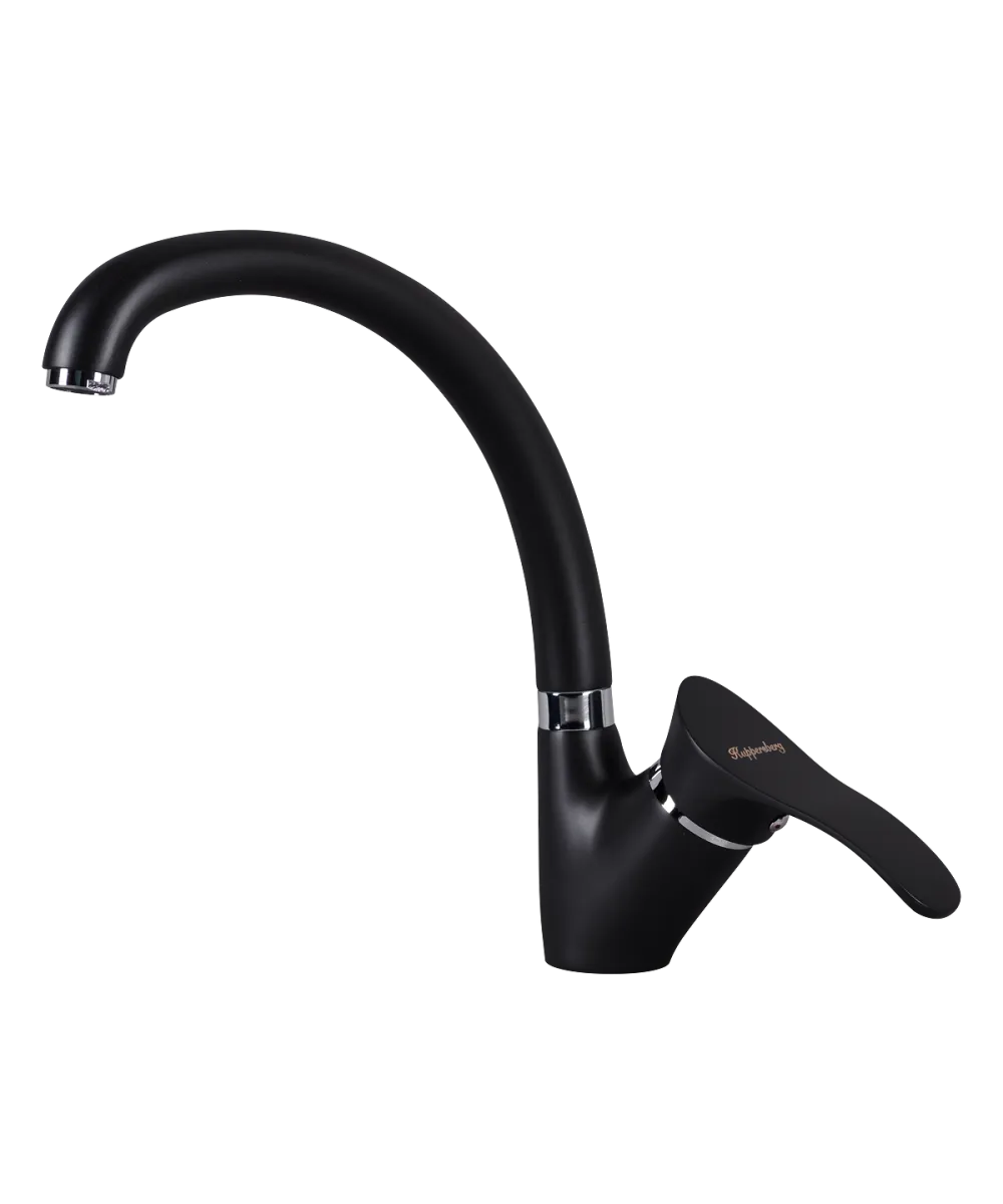 Кухонный смеситель GUS KG2511 BLACK - фото 1