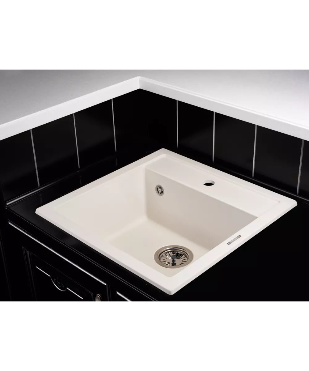Кухонная мойка Kuppersberg MODENA 1B WHITE - фото 2