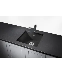 Кухонная мойка Kuppersberg UNIVERSA 50 NL 1B DEEP BLACK - минифото 2