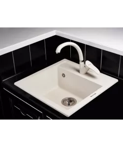 Кухонный смеситель GUS KG2511 WHITE - минифото 2