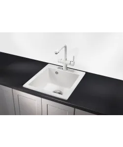 Кухонная мойка Kuppersberg MODENA 40 NL 1B WHITE - минифото 2
