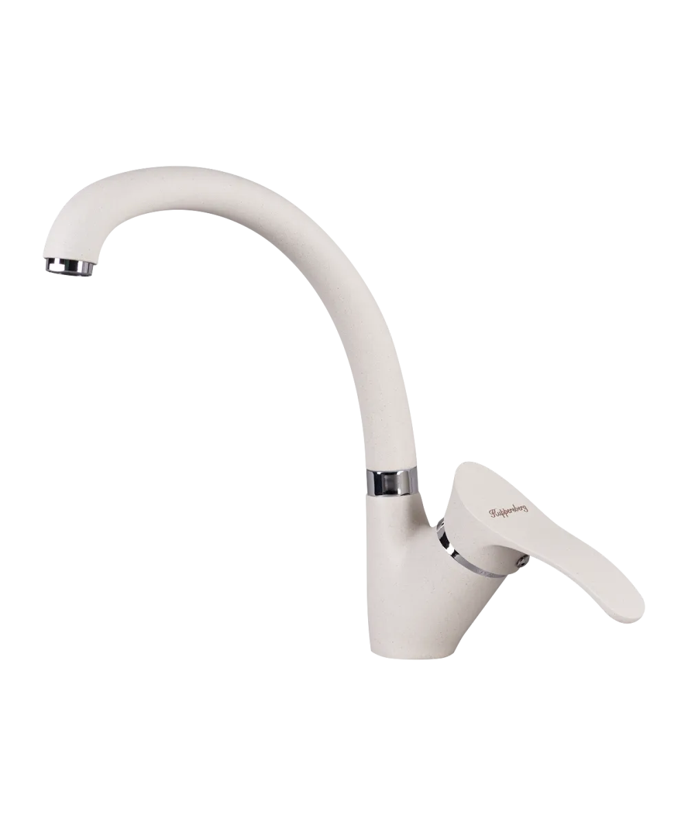 Кухонный смеситель GUS KG2511 WHITE - фото 1
