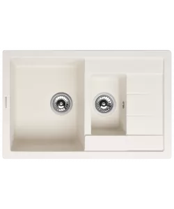 Кухонная мойка Kuppersberg MODENA 1,5B1D WHITE - минифото 1