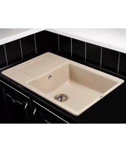 Кухонная мойка Kuppersberg ROYS 1B1D BEIGE - минифото 2