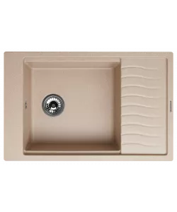 Кухонная мойка Kuppersberg MILA 1B1D BEIGE - минифото 1