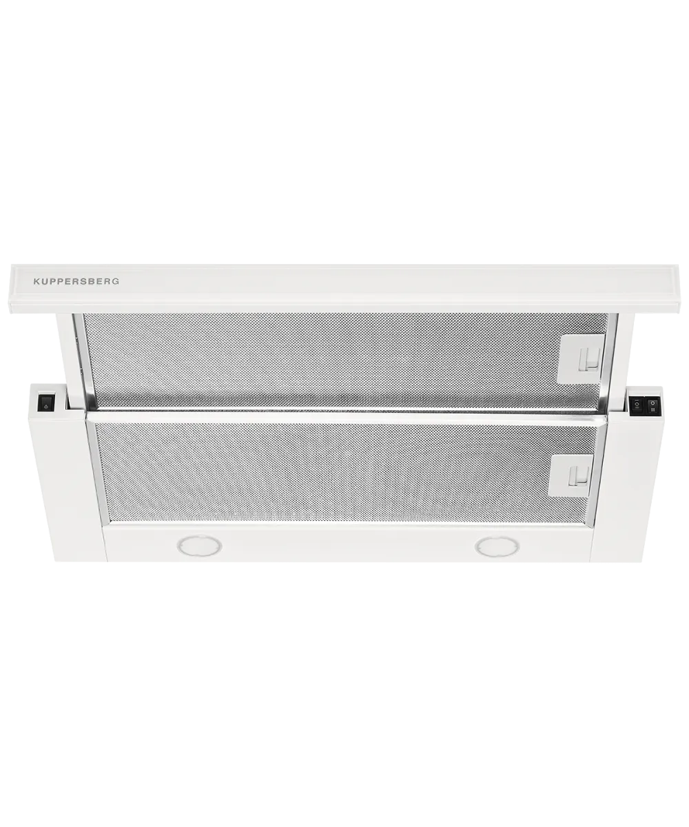 Телескопическая вытяжка встраиваемая SLIMTURBO 60 GW - фото 1
