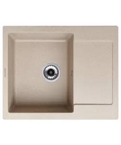 Кухонная мойка Kuppersberg MODENA 1B1D BEIGE - минифото 1