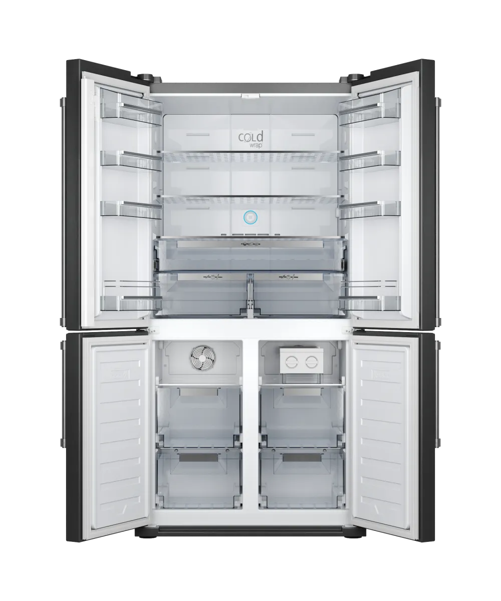 Холодильник NMFV 18591 BK Silver - фото 2