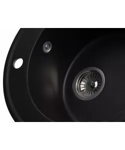 Кухонная мойка Kuppersberg BALI 1B BLACK METAL. - минифото 3