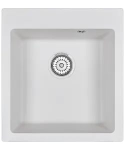 Кухонная мойка Kuppersberg MODENA 45 NL 1B WHITE - минифото 1