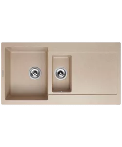 Кухонная мойка Kuppersberg MODENA 1,5B2D BEIGE - минифото 1