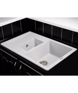 Кухонная мойка Kuppersberg MODENA 1,5B1D GREY - минифото 2