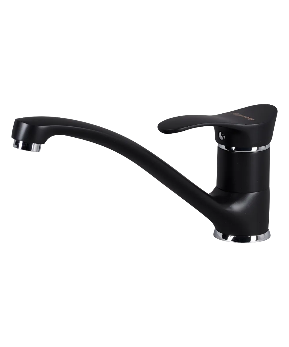Кухонный смеситель TOPAZ KG2560 BLACK - фото 1
