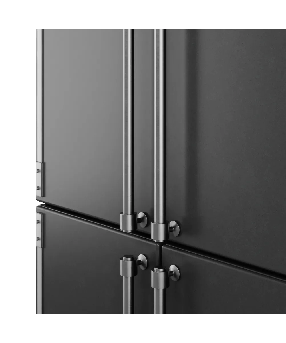 Холодильник NMFV 18591 BK Silver - фото 8