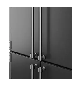 Холодильник NMFV 18591 BK Silver - минифото 8