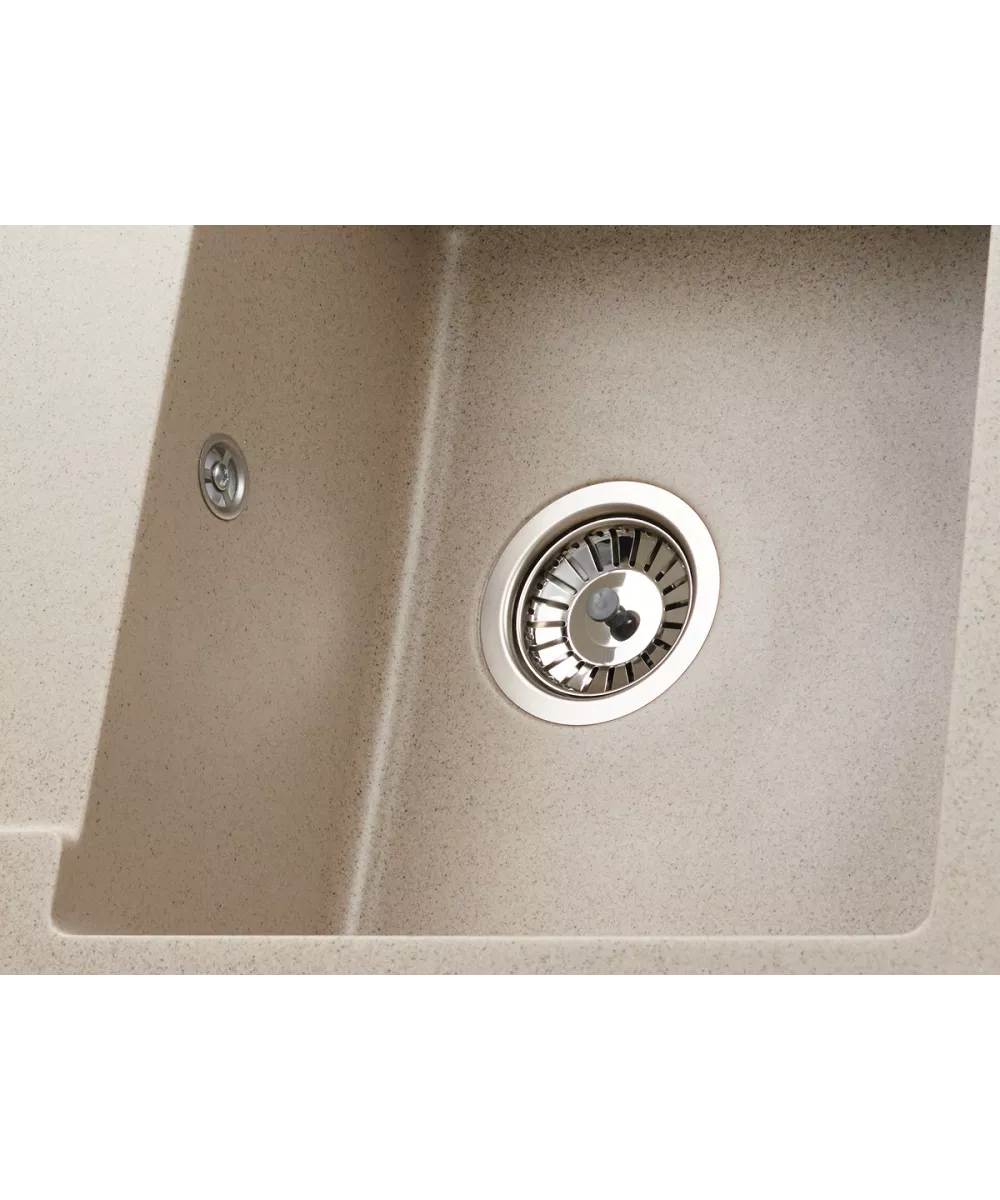 Кухонная мойка Kuppersberg MODENA 1B1D BEIGE - фото 3
