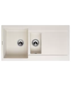 Кухонная мойка Kuppersberg MODENA 1,5B2D WHITE - минифото 1