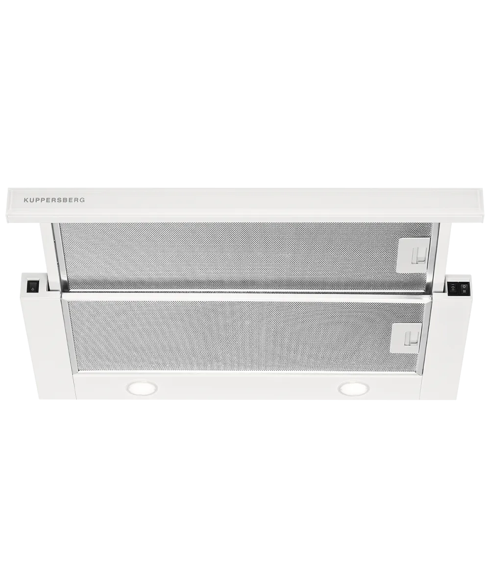 Телескопическая вытяжка встраиваемая SLIMTURBO 60 GW - фото 2
