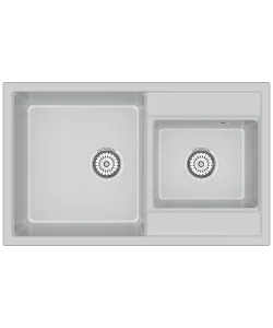 Кухонная мойка Kuppersberg MODENA 80 NL 1,5B GREY ROCK - минифото 1