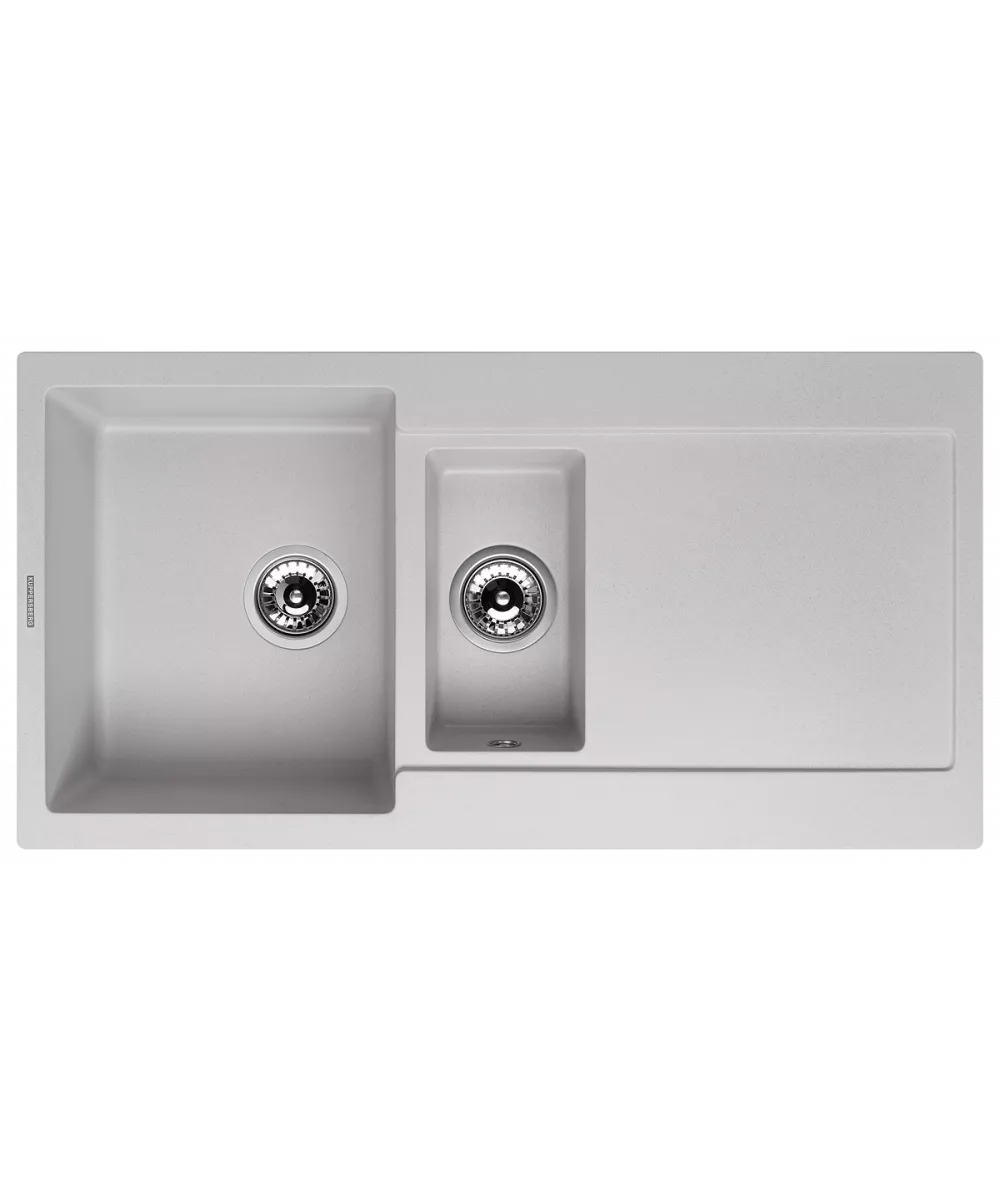 Кухонная мойка Kuppersberg MODENA 1,5B2D GREY - фото 1