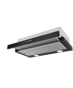 Телескопическая встраиваемая вытяжка SLIMDUAL 60 B - минифото 3