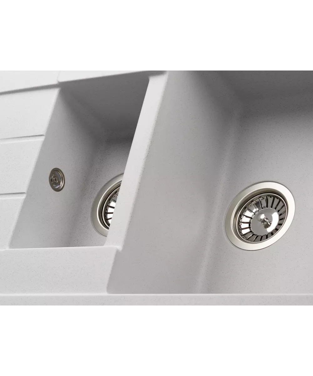Кухонная мойка Kuppersberg MODENA 1,5B1D GREY - фото 3