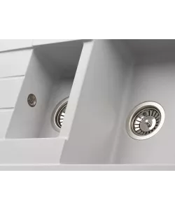 Кухонная мойка Kuppersberg MODENA 1,5B1D GREY - минифото 3