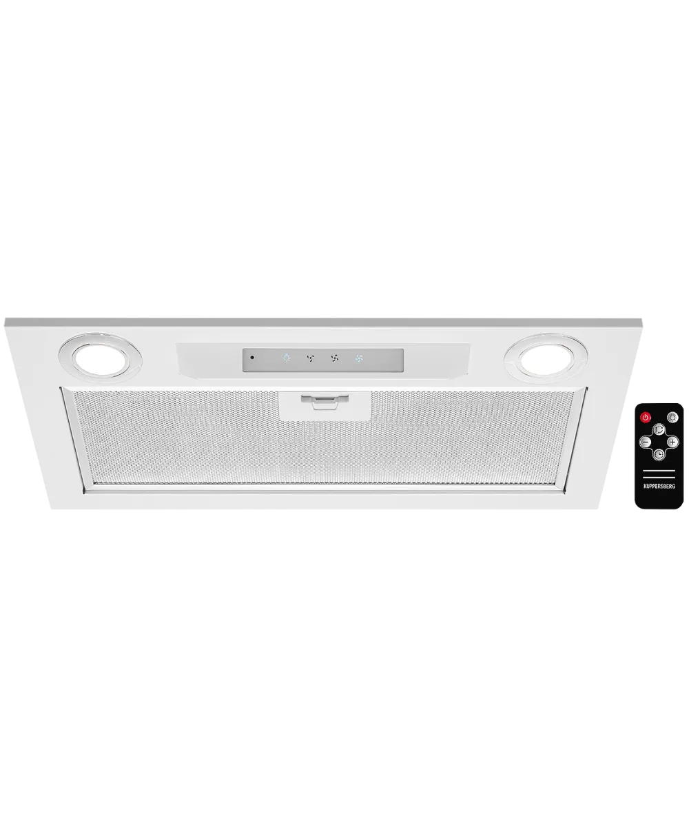 Вытяжка встраиваемая INLINEA 52 White - фото 3
