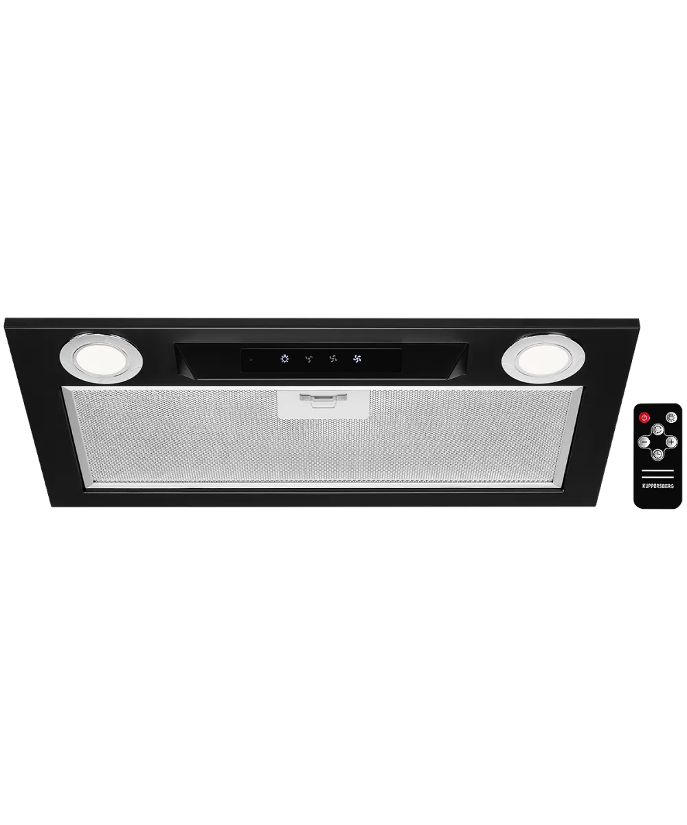 Вытяжка встраиваемая INLINEA 52 Black - фото 3