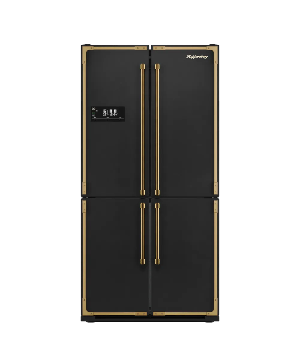 Холодильник NMFV 18591 BK Bronze - фото 1